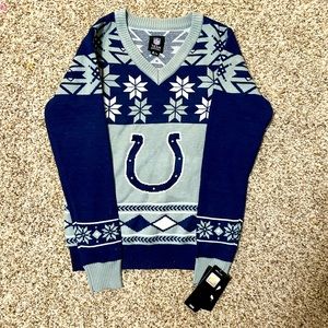 NFL Team Apparel COLTS Sweater - new with tags